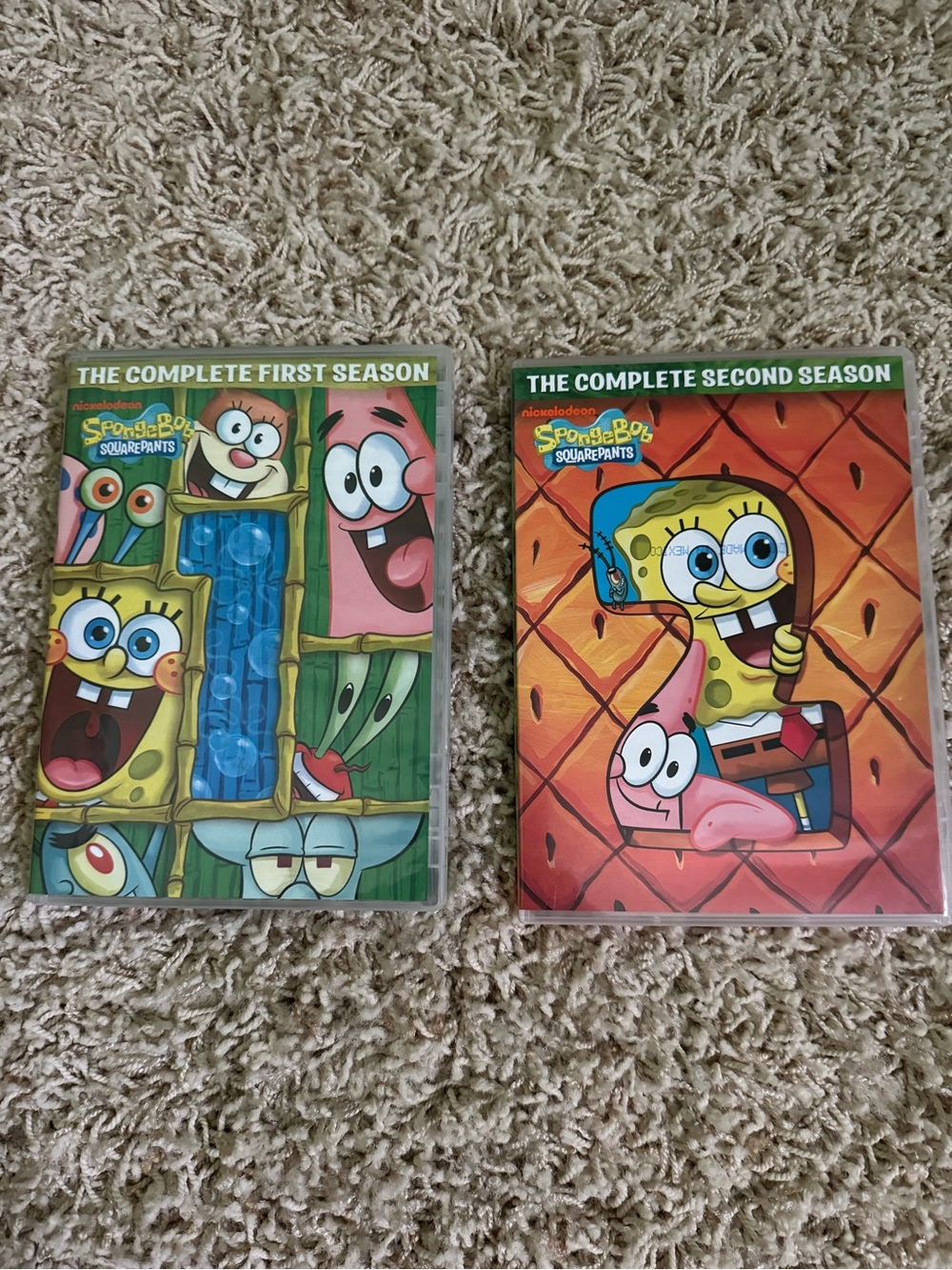 Spongebob SquarePants Bundle: Seasons 1 and 2 DVD’s